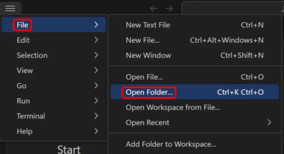 OpenFolder