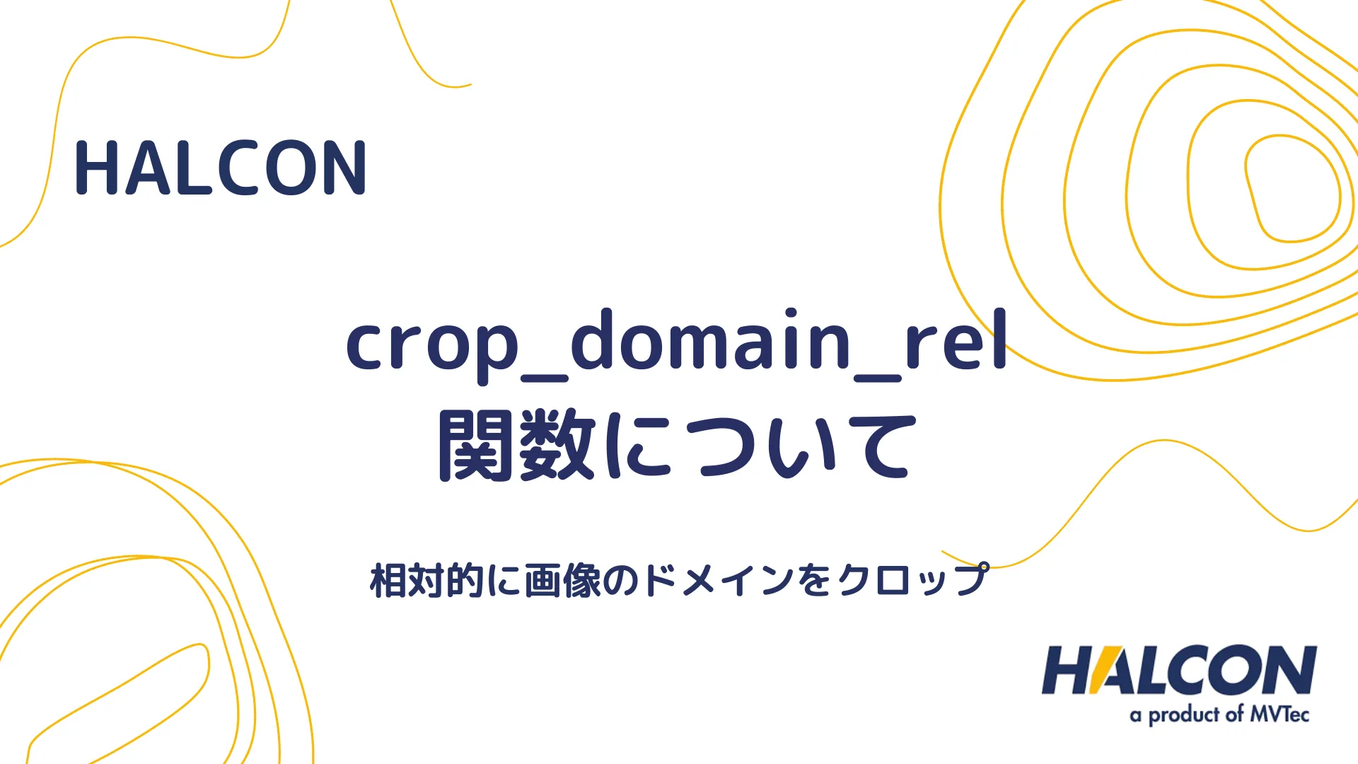 【HALCON】crop_domain_rel 関数について - 相対的に画像のドメインをクロップ