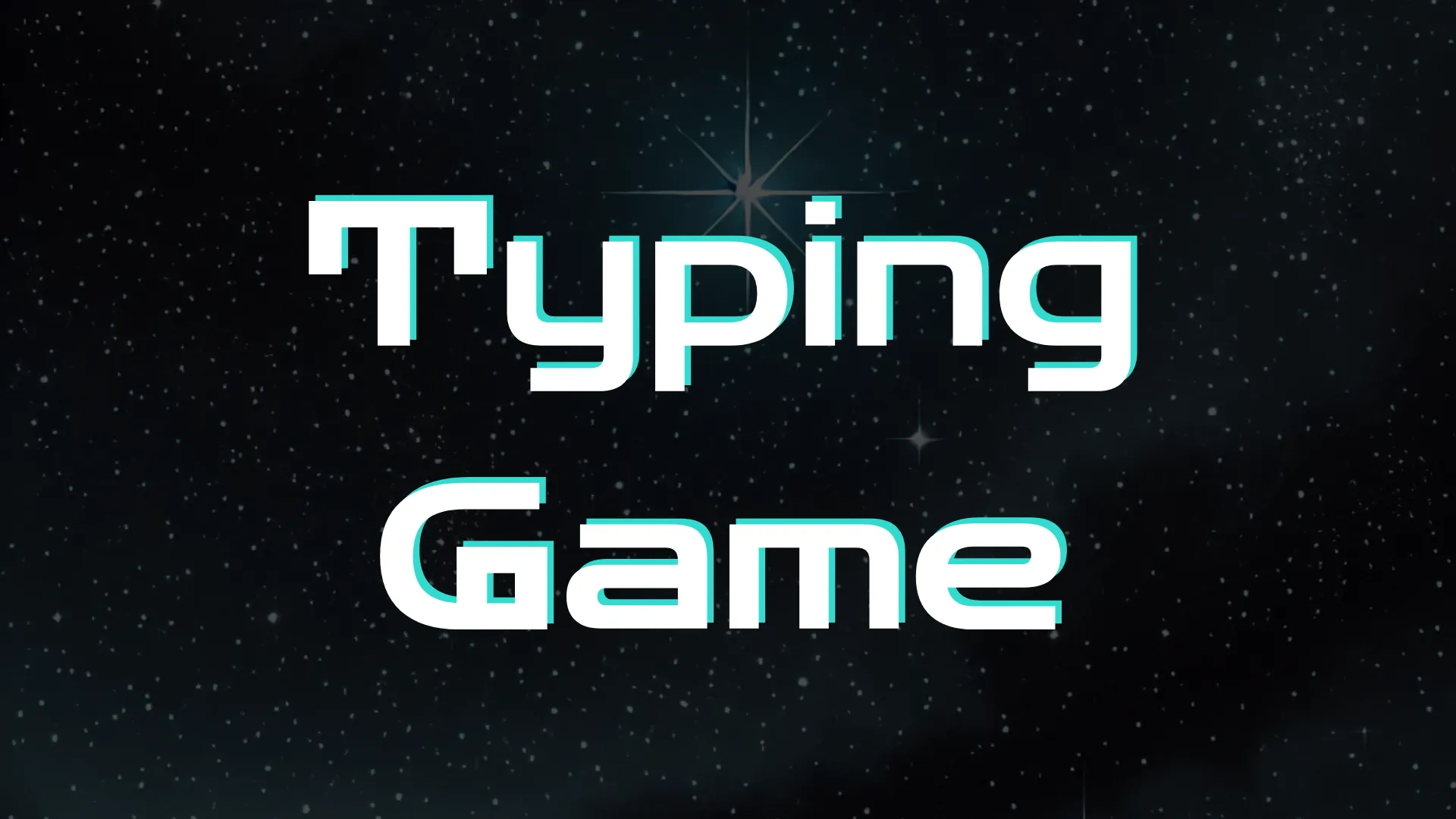 Game Typing